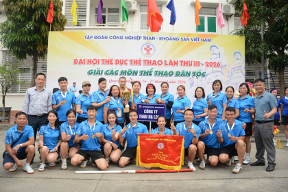 Than Hạ Long lập "Hattrick" vô địch đẩy gậy tại Giải thể thao dân tộc TKV