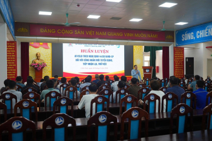 Công ty Than Hạ Long – TKV tổ chức huấn luyện an toàn vệ sinh lao động theo Nghị định 44/2016/NĐ-CP