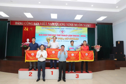 Đoàn Than Hạ Long giành giải Nhì toàn đoàn môn Cờ vua TKV 2026