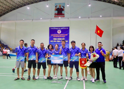 Đoàn thể thao Than Hạ Long: Dấu ấn đẹp tại giải cầu lông, bóng bàn TKV 2026