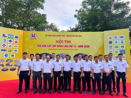 Thợ mỏ Hạ Long tự tin bứt phá tại Hội thi thợ giỏi TKV năm 2026