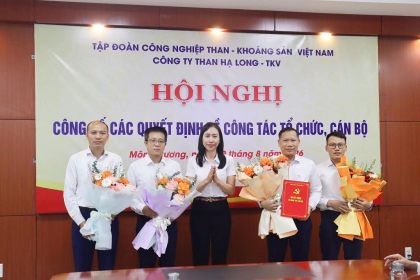 Than Hạ Long kiện toàn tổ chức, cán bộ đáp ứng yêu cầu nhiệm vụ mới