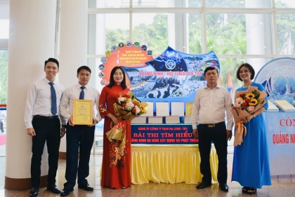 Công ty Than Hạ Long - TKV đạt Giải Ba cuộc thi tìm hiểu “Quảng Ninh 60 năm xây dựng và phát triển”