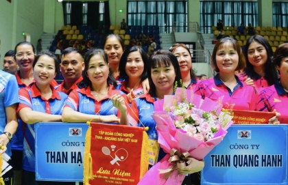 Đoàn thể thao Than Hạ Long đạt thành tích vượt bậc tại Giải Cầu lông, Bóng bàn TKV 2025