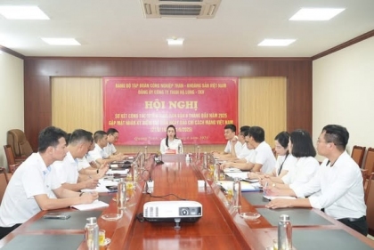 Đảng ủy Công ty Than Hạ Long sơ kết công tác Tuyên giáo, dân vận 6 tháng đầu năm 2025 và gặp mặt nhân kỷ niệm 100 năm ngày Báo chí cách mạng Việt Nam