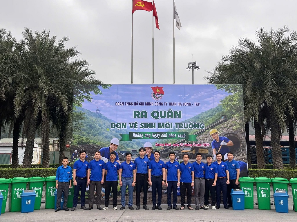 Than Hạ Long: Tuổi trẻ tiên phong xây dựng môi trường xanh – sạch – đẹp