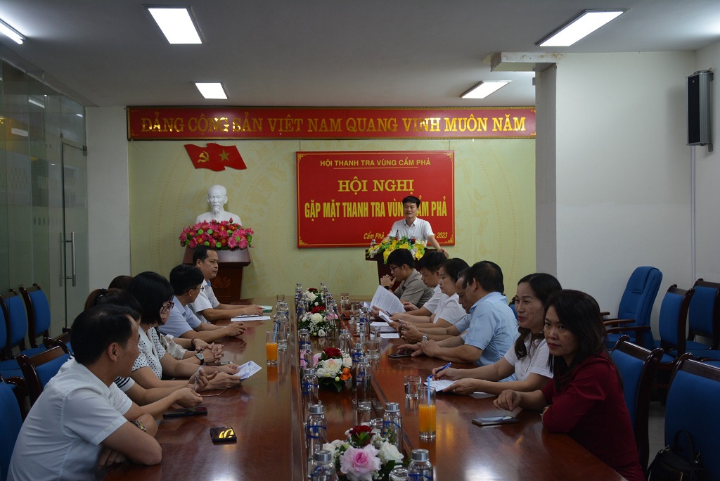 Công ty Than Hạ Long tổ chức đăng cai, gặp mặt Hội nghị thanh tra các đơn vị Khu vực Thành phố Cẩm Phả